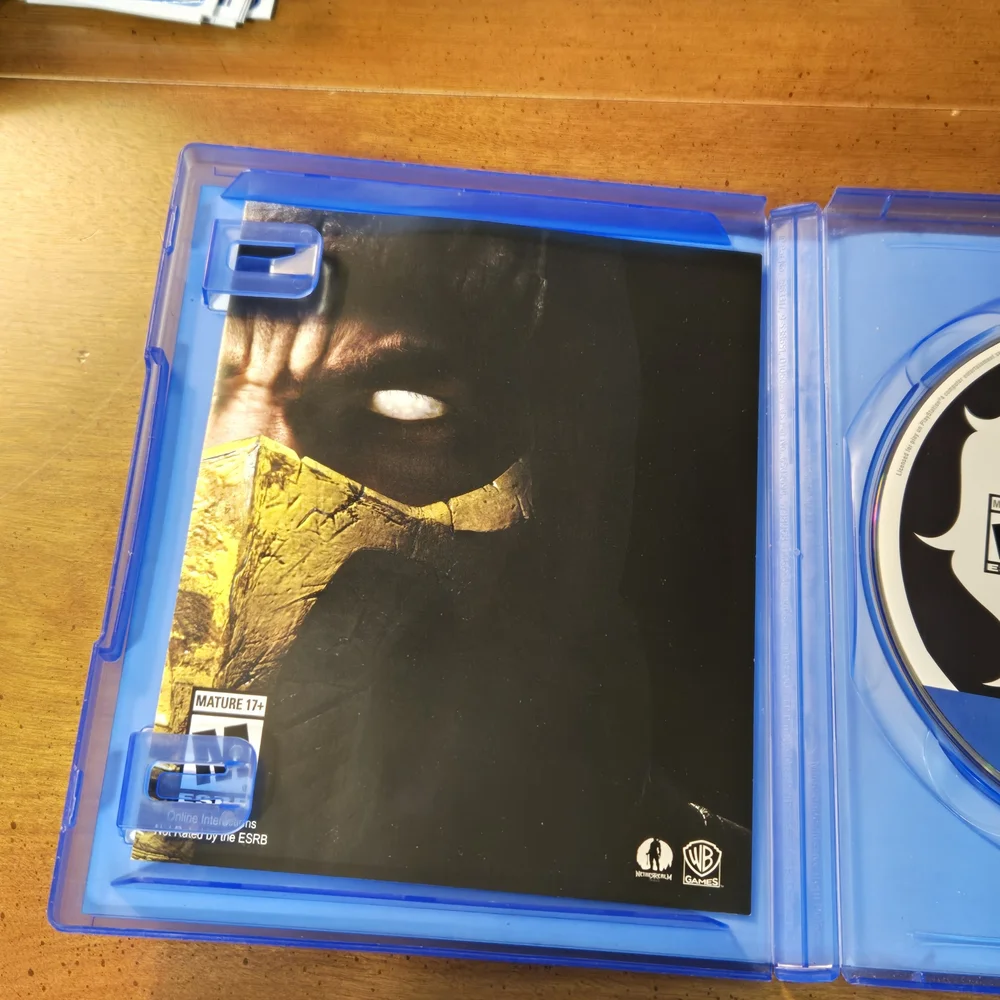 Mortal Kombat X PS4 Fighting Video Game Playstation 4 MK10 EUC Working Mature